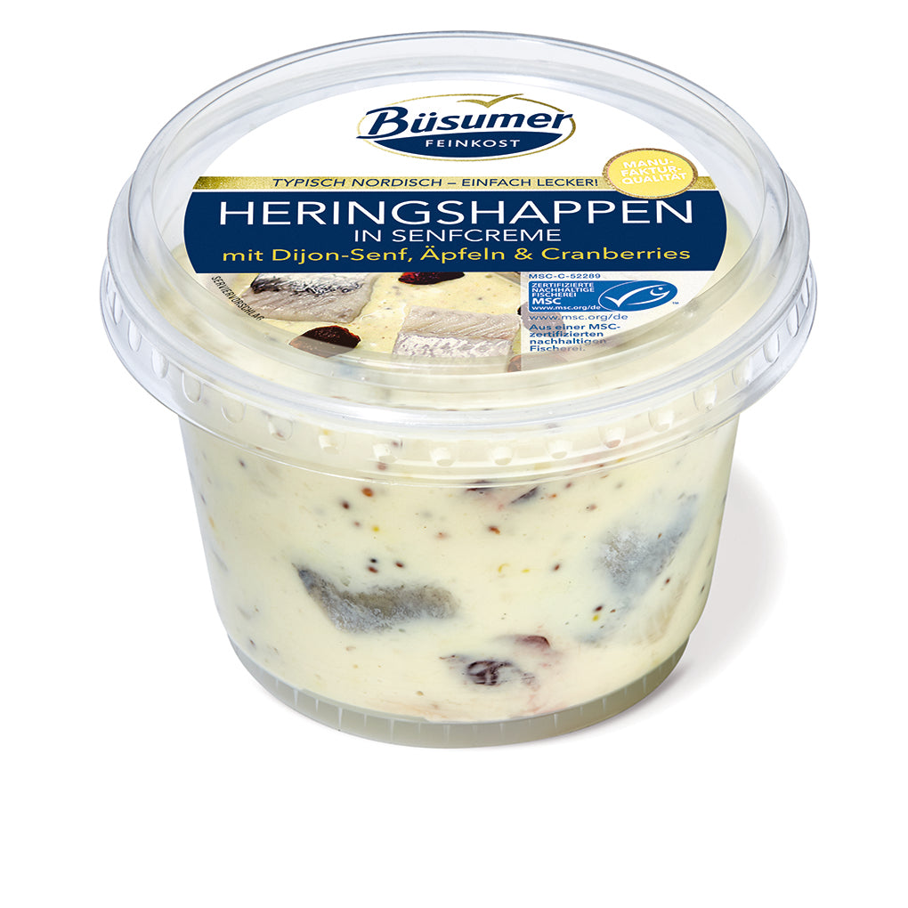 Heringshappen in Senfcreme Bild 2